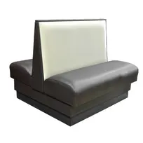 product of Original Wood Seating PB-WB-48 48H Upholstered Restaurant Booth Bench, Priced per Foot, Plywood & Solid Wood Frame