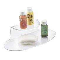 product of Cal-Mil 809-12 Hotel Amenity Display Tray, 2‑Tier, 9‑3/4" W x 4‑1/2" D x 2‑1/2" H, Clear