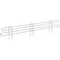 product of Klinger's Trading SLEDGE14-CHROME 14" Wire Shelf Ledge, 5-1/2"H, Chrome Finish