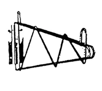 product of Klinger's Trading SSCHROME-18 Chrome Plated Single Wall Shelf Bracket, 18" Deep