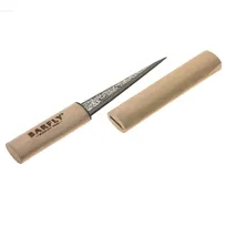product of Mercer M37063 Barfly Ice Carving Knife, 4" Blade Flat Edge Stainless Steel, Beech Wood Handle, Cover
