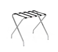 product of Forbes Industries 805-BE Luggage Rack, Wide Tall, 30" x 24" x 25-1/2" Steel Frame, Beige Powder Epoxy