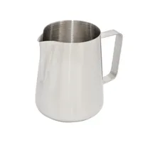 product of Browne USA 515012 Contemporary 48 oz. Stainless Steel Milk Frother, 6-1/2" x 6", Mirror Finish