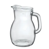 product of Steelite 4971Q691 Bistrot Glass Pitcher, 10.125 oz, With Handle, No Lid, 3.125" x 4.625", Sold per Dozen