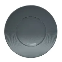 product of Steelite 6151B450 11" Deep Rimmed Willow Glass Bowl, 10 oz, Smoke Gray, Glass, Round, Sold per Dozen