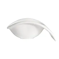 product of Steelite 62104ST1050 Bloom Porcelain Amuse Bouche Bowl, 1.0 oz, 3.25" x 2.625" x 1.25", Oven Safe to 500°F, Porcelain, Free Form, Sold per Dozen