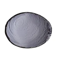 product of Steelite 6513G376 Oval Scape Glass Bowl, 7.625" x 5.75", 4 oz, Smoke Gray, Sold per Dozen