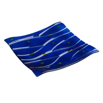 product of Steelite 6527B750 Creations Square Glass Plate, 11.5" x 11.5", Glass Dinnerware, Sold per Dozen