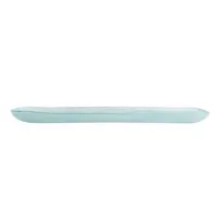 product of Steelite GS193872 1.25 Qt Oval Glass Serving Bowl, 24.125" x 1.625"H, Dusk Blue, Crackle Finish, 33-64 Oz, Case
