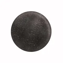 product of Steelite GS196655 Mid Modern Flat Cake Plate, 13" Round, Two-Tone Dark Grey/Cream Glass, Case