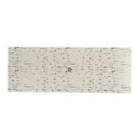 product of Steelite GS196661 Mid Modern Serving Platter, 14" Rectangular, Glass, Cream Dark Grey, Sold per Case