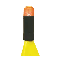 product of Thunder Group PLFL330 Flashing Hazard Light, 360° Visibility, Yellow, Battery Operated, Portable