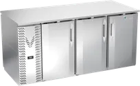 product of Victory VBB72HC-F-PT-S 72" Pass-Thru Back Bar Refrigerator, 23.6 cu. ft., Stainless Steel, 6 Doors, 115V