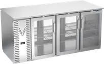 product of Victory VBB72HC-FG-PT-S Pass-Thru Cooler, 72" W, 23.6 Cu Ft, 6 Glass Doors, LED, R290, 1/3 HP 115V