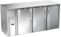 product of Victory VBBN72HC-F-PT-S Pass-Thru Back Bar Cooler 72"x29-9/16"x34" 19.6 Cu Ft 6 Doors SS LED R290