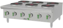 product of Asber AEHP 6 36 EM Gas Countertop Hotplate
