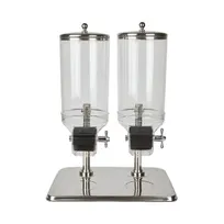 product of Concasse MCEQDC02 Countertop Cereal Dispenser, Double 7-Liter Base, 2-Dispenser, 7.5 L