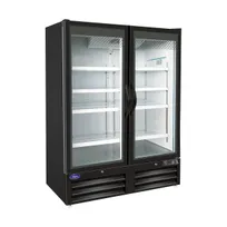 product of Valpro VP2R-48M 54" 2-Section Merchandiser Refrigerator w/ Swing Glass Door, 48 cu. ft.