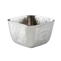 product of American Metalcraft HAMSC25 - Square Hammered Stainless Steel Sauce Cup 2.5 oz, 2-1/4" Sq x 1-1/4" H