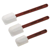 product of American Metalcraft PHBS10 - 10" Red Rubber Scraper, Heat-Resist Up To 500°F/260°C