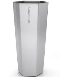 product of Finamac HEXAGONAL 82 ML-14 Ice Cream Mold - 14 Hexagonal Cavities, 82 ml Each, Ice Pop Production
