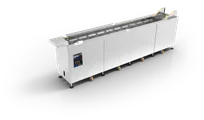 product of Finamac TURBO 100 Pop Freezer, 29 kW 220V, 3,500-4,500 Pops/h, 32+5 Molds, R404 Condenser, Counter