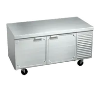 product of La Rosa Refrigeration 2562-ST 62" 2-Section Worktop Refrigerator w/ 2 Doors