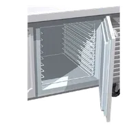 product of La Rosa Refrigeration L-90139 Removable Pan Rack for 18x26 Bun Pans, Stainless Steel