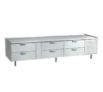 product of La Rosa Refrigeration 3002-SR 102" 6 Drawers Refrigerated Chef Base, Marine Edge, 6.72 cu ft