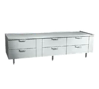 product of La Rosa Refrigeration 3190-RR 90" 6 Drawers Refrigerated Chef Base, Marine Edge Stainless Steel Top