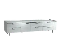product of La Rosa Refrigeration 3304-RF 104" 6 Drawers Freezer Chef Base, Self-Contained, (6) 12 x 20 pans