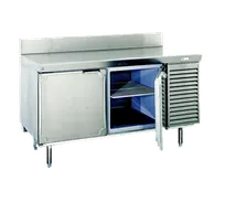 product of La Rosa Refrigeration L-10110-23-28 110" 4-Section Worktop Refrigerator w/ 4 Doors