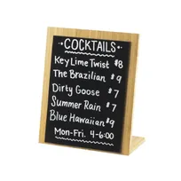 product of Cal-Mil 1103-811-60 Sign Board - 10-1/4"W x 4-1/2"D x 11-3/4"H, 8-1/2"W x 11"H Surface, BPA-Free