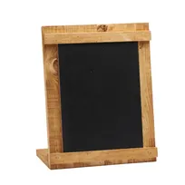 product of Cal-Mil 3489-811-99 Rustic Pine Madera Chalkboard Sign, 8.5"W x 11"H Write‑On Area, Tabletop Display