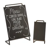 product of Cal-Mil 3919-811-84 Sierra Chalkboard Sign, 8-1/2"W x 11"H, Metal Frame, Bronze