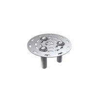 product of Krowne 16-446 Royal Series Stainless Steel Triple Spray Pitcher Rinserr, 6" Diameter/ 50 PSI