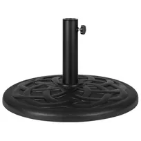 product of Flash Furniture GM-UB19-BZ-GG 19-1/4" Umbrella Base, 30 lb, Black Powder Coated Steel