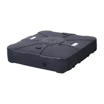 product of Flash Furniture GM-WL-80040FA-L-BK-GG Hank Universal Offset Base