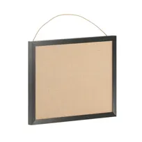 product of Flash Furniture HGWA-LINEN-18X24-BLK-GG Mount Linen Menu Board, 18" x 24", Black, Wood Push Pins