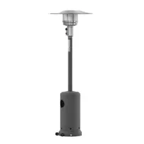 product of Flash Furniture NAN-HSS-AGH-GY-GG 7.5ft Outdoor Propane Heater, 42,000 BTU, Stainless Steel, Gray