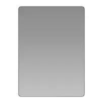product of Flash Furniture RH-M001-SRC5676MB-BK-GG 22" x 30" Mirror, Rounded Corners, 4mm Silver-Backed Glass