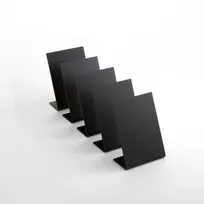 product of American Metalcraft TBABLA7 Chalkboard Tabletop Sign, 2-7/8" L x 1-3/8" W x 4-1/8" H Black, 1/Pack