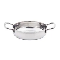 product of TableCraft 10292 Brazier Pan - 16oz, 8" x 5-7/8" x 1-3/8", Stainless Steel, Induction Ready, Safe