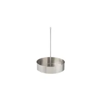 product of TableCraft 10397 Onion Ring Tower & Slider, 7" X 7" X 10", Stainless Steel, Brushed, 10-12" Height