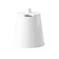 product of TableCraft Products 10421 - Sierra Collection Sugar Jar, White Melamine, Condiment Server with Lid