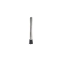 product of TableCraft Products 10475 Muddler, 8"L, Brushed 18/8 Stainless Steel with Plastic Tip