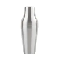 product of TableCraft Products 10520 Cocktail Shaker, 20 oz, 2-piece, 3-9/16" dia. x 9-3/16"H, Brushed 18/8 Stainless Steel