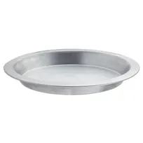 product of TableCraft Products 10546 Pie Pan, 10" dia. x 3/4", Round, Heavy-Duty Aluminum, Professional Grade