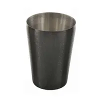 product of TableCraft Products 10555 - Cocktail Shaker, 28 oz, 3-13/20" Dia x 7" H, Black, 18/8 Steel
