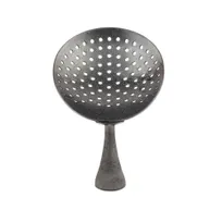 product of TableCraft Products 10557 Julep Strainer, 3-3/16" x 1-1/8" x 6-1/4", Stainless Steel, Black Finish